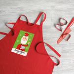 Grembiuli corporativi per aziende in cotone 180 g/m² Chef color rosso seconda vista ambiente principale