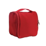 Beauty case da viaggio con vari scomparti e tasche in rete ExtraLarge color rosso