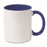 Tazza per sublimazione ceramica con manico colorato 300ml Sublim Color color blu reale