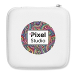 Kit accessori per pc con mouse hub usb e powerbank 4000mAh Charge color bianco terza vista principale