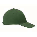 Cappellini baseball personalizzati a strappo tanti colori ColorCap color verde scuro sesta vista
