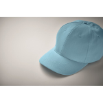 Cappellini baseball personalizzati a strappo tanti colori ColorCap color azzurro seconda vista fotografica