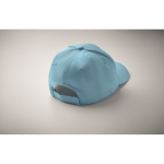 Cappellini baseball personalizzati a strappo tanti colori ColorCap color azzurro terza vista fotografica