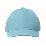 Cappellini baseball personalizzati a strappo tanti colori ColorCap color azzurro quarta vista