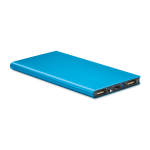 Batteria esterna con logo da 8000mAh in alluminio Powercard Extra