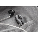 Attrezzo multifunzione con logo 8 accessori pieghevole MultiMan color nero vista ambiente