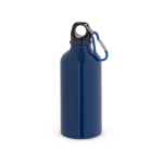 Borraccia in alluminio piccola in colori brillanti 400 ml color blu mare