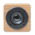 Altoparlanti promozionali in legno con amplificatore interno Eco Mini color legno seconda vista
