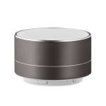 Altoparlanti bluetooth 4.2 pubblicitari in alluminio AluSound color titanio