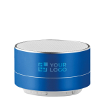 Altoparlanti bluetooth 4.2 pubblicitari in alluminio AluSound vista area di stampa