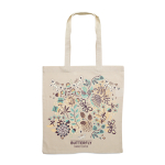 Shopper in cotone con manici lunghi 140 g/m² Eco Plus color beige seconda vista principale