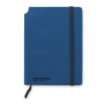 Taccuino Uptown color blu vista principale