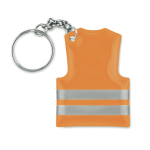 Portachiavi aziendale catarifrangente a forma di gilet Alta Visibilità