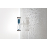 Clessidra promozionale con ventosa da 2 minuti in plastica WaterSave color blu terza vista