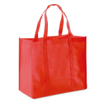 Borsa grande per la spesa in tnt da 80 g/m² Maltby color rosso