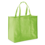 Borsa grande per la spesa in tnt da 80 g/m² Maltby color verde chiaro 