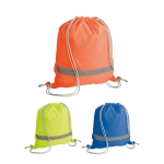 Sacche con logo promozionali più colori e fasce riflettenti NightShift vari colori