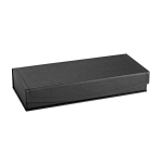 Roller e penna a sfera in metallo inchiostro nero con astuccio Gibson color nero con scatola