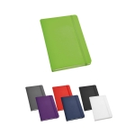 Taccuini pubblicitari A5 copertina similpelle pagine neutreSketcher vari colori