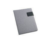 Portadocumenti promozionale A5 multi scomparto pagine neutre Grid color grigio