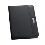 Portablocco promozionale fogli a righe e multitasche Identity A4 color nero