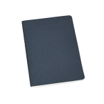 Quadernini ecologici A5 carta riciclata a righe Journal Color color blu