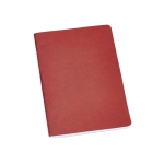 Quadernini ecologici A5 carta riciclata a righe Journal Color color rosso