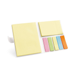 Set memo differenti dimensioni con stickers segnapagina Sticky Basic color blu terza vista