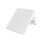 Asciugamano sport con logo in cotone 430 g/m2 Sports color bianco