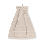 Asciugamano da golf con logo e gancetto in cotone 430 g/m2 Club color beige terza vista