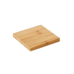 Set di 4 sottobicchieri di bambù con scatolina per conservarli Eco color naturale seconda vista