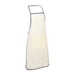 Grembiuli da cucina personalizzati con tasca bordino di colore Eco color blu