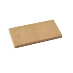 Portachiavi con logo in sughero e placca in metallo per incisione Cork color naturale con scatola