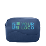 Beauty case classico in microfibra con logo personalizzato Pocket vista principale