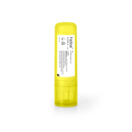 Burro di cacao dai colori traslucidi economico FPS 15 LipStick Clear color giallo seconda vista