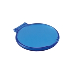 Specchietto da borsa economico da personalizzare Singleview color azzurro