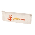 Astuccio pubblicitario classico in cotone 320 g/m² Cottonclub color naturale immagine con logo