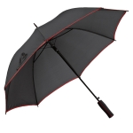 Ombrelli automatici neri con bordi colorati Ø104 Rainstorm color rosso