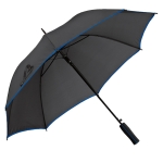 Ombrelli automatici neri con bordi colorati Ø104 Rainstorm color blu reale
