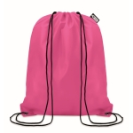 Sacca promozionale in colori assortiti in RPET Urban Recycled color fucsia