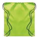 Sacca promozionale in colori assortiti in RPET Urban Recycled color lime seconda vista