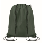 Sacca promozionale in colori assortiti in RPET Urban Recycled color verde scuro