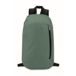 Zaini personalizzati colori vivaci con tasca frontale con zip Slim color verde scuro