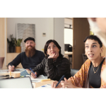 Penne a scatto ecologiche in paglia di grano e PP con inchiostro blu Style seconda vista ambiente