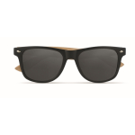 Occhiali da sole vintage stanghette bamboo lenti specchiate BeachWood
