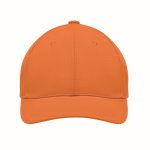 Cappelli baseball 6 pannelli cotone pettinato regolabile Cottonstyle color arancione seconda vista
