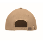 Cappelli baseball 6 pannelli cotone pettinato regolabile Cottonstyle color beige terza vista