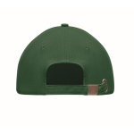 Cappelli baseball 6 pannelli cotone pettinato regolabile Cottonstyle color verde scuro terza vista