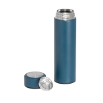 Thermos in acciaio inossidabile con infusore per tè e tisane 470ml color blu terza vista