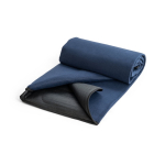 Coperta picnic promozionale in pile richiudibile 180g/m² Meadow color blu terza vista